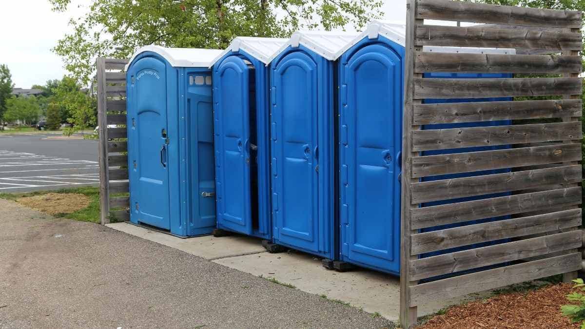 Construction Site Porta Potty Rental - Porta Potty Rental Pros - Porta Potty Rentals services in Gladstone, MI